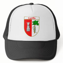Castillo Coat of Arms/Family Crest hats by NameGame Castillo Coat of Arms/Family Crest hats