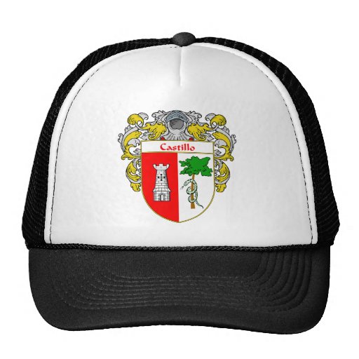 Castillo Coat of Arms (Mantled) Mesh Hat
