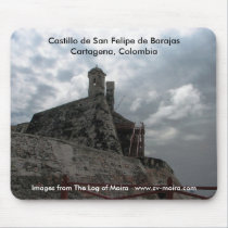 Castillo de San Felipe de Barajas Cartagena, Colom mousepads