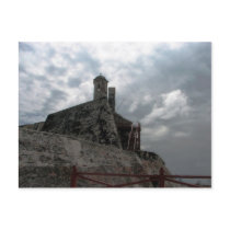 Castillo de San Felipe de Barajas Cartagena, Colom postcards