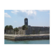 Castillo de San Marcos postcard