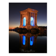 Castillo francés D'eau Postal