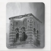 Castle and witch mousepads