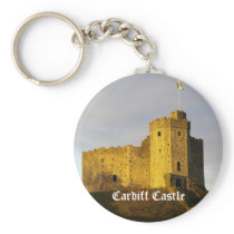 Castle at Sunset Keychains