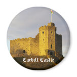 Castle at Sunset Fridge Magnet