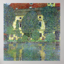Castle at the Attersee by Gustav Klimt Posters