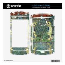 Castle at the Attersee by Gustav Klimt Skin For LG Optimus 7