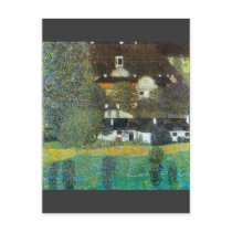 Castle Chamber at Attersee II by Gustav Klimt Postcard