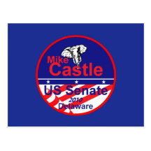 CASTLE Delaware Postcard