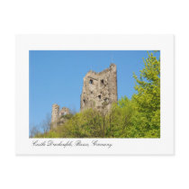 Castle Drachenfels, Bonn Germany postcards