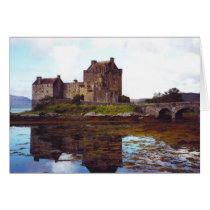 Castle Eilean Donan, Loch Duich, Scotland cards by JaguarPhotos Castle Eilean Donan, Loch Duich, Scotland cards