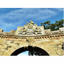 Castle Emblem photo sculptures