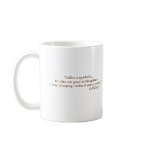 Castle - Good rning, My Heart [with quote] Coffee Mug