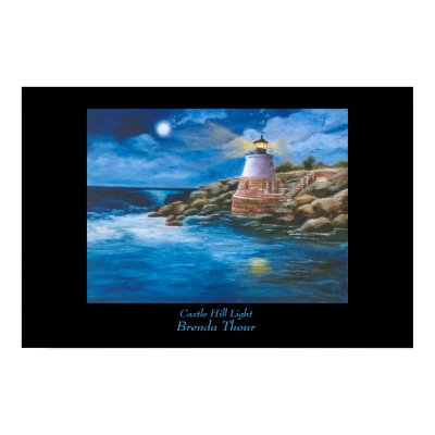 Castle Hill Light Posters by bmthour