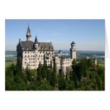Castle housewarming card