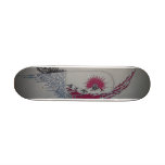 Castle in Flames Skateboard Deck