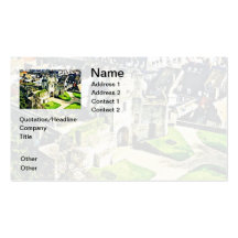 Castle in France near Paris Business Card