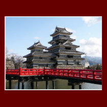 Castle in Japan postcards