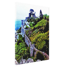 Castle in Sintra Portugal Canvas Print