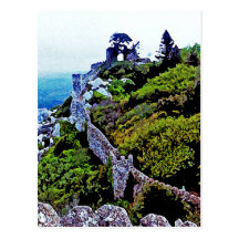 Castle in Sintra Portugal Post Cards
