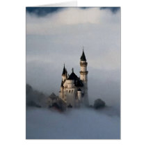 Castle in the Clouds Greeting Cards