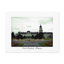 Castle Keszthely , Hungary postcards