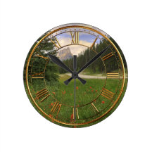 Castle Mountain Banff Clock