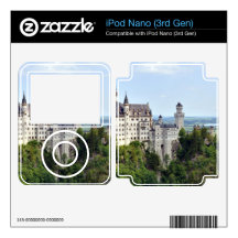 Castle Neuschwanstein Bavaria Germany Decals For iPod Nano 3G