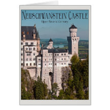 Castle Neuschwanstein from Marienbrücke - English Cards