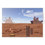 Castle Nightscape Greeting Card