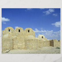 Castle of the Desert, back of the Quasr El Amra, J Flyer Design