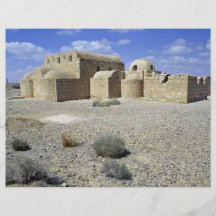 Castle of the Desert, Quasr El Amra, Jordan Desert Personalized Flyer