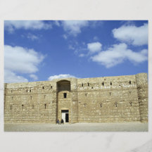 Castle of the Desert, Quasr El Amra, Jordan Personalized Flyer