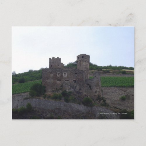 Castle on the Rhine postcard