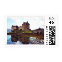 Castle on the shores of Loch Duich postage by JaguarPhotos Castle on the shores of Loch Duich postage