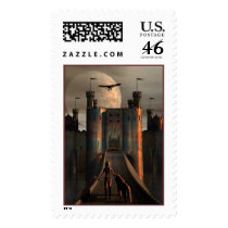 CASTLE postage by PUZLERDOG CASTLE postage