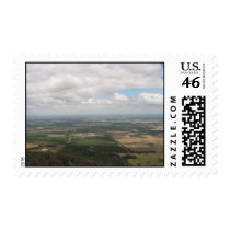 Castle Rock Panorama Toward Albany Postage Stamps