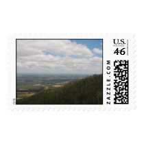 Castle Rock Panorama Toward Albany Postage Stamps