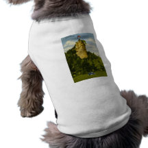 Castle Rock, St Ignace, Michigan Pet Tee