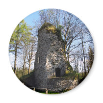 Castle ruins magnets