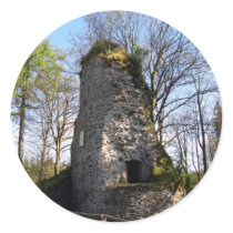 Castle ruins stickers