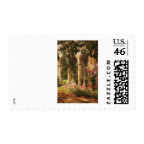 Castle - The Secret Garden postage by suburbanscenes Castle - The Secret Garden postage
