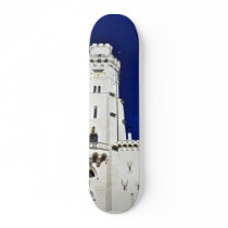 Castle Tower From Greater Distance In Hluboka In S skateboards