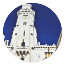 Castle Tower From Greater Distance In Hluboka In S stickers