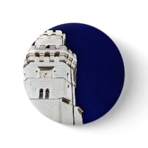 Castle Tower In Hluboka In South Of Bohemia buttons