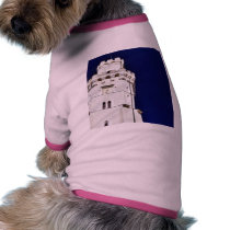 Castle Tower In Hluboka In South Of Bohemia pet clothing