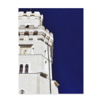 Castle Tower In Hluboka In South Of Bohemia postcards