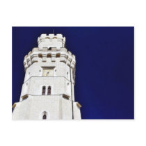 Castle Tower In Hluboka In South Of Bohemia postcards
