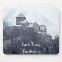 Castle Vaduz Liechtenstein Mousemat