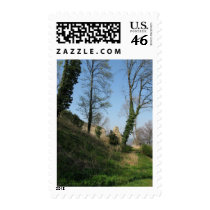 castle wall postage